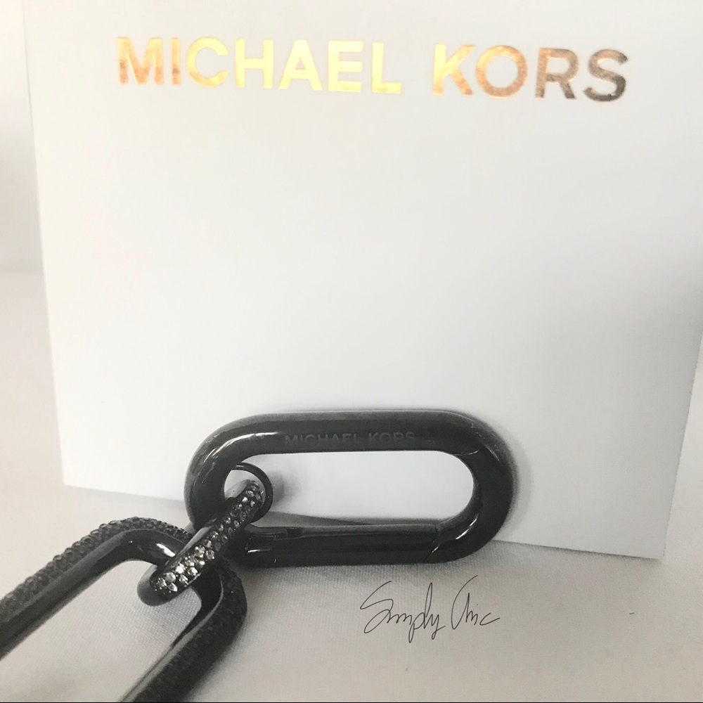 NWT authentic MK Iconic Pave link bracelet - Picture 6 of 7
